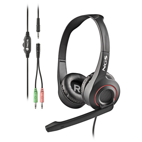 MSX 10 PRO Auriculares Alámbrico Diadema Juego Negro