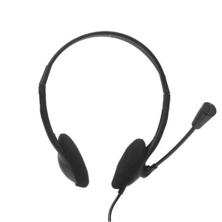 NXAU0000002 auricular y casco Auriculares Alámbrico Diadema Oficina/Centro de llamadas USB tipo A Negro