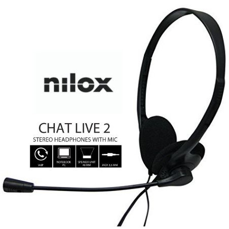 AURICULARES DOBLE JACK CON MICROFONO PC