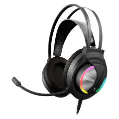 Kappa Auriculares Diadema Conector de 3,5 mm Negro