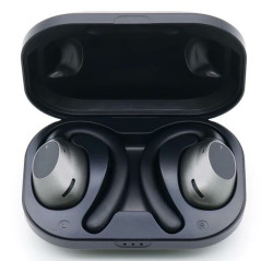 NXTWRUNBEATOR auricular y casco Auriculares Inalámbrico Dentro de oído Llamadas/Música Bluetooth Negro, Plata