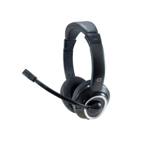 POLONA Auriculares Alámbrico Diadema Llamadas/Música USB tipo A Negro