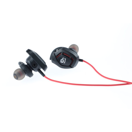 Intrauricular gaming Rex black/red