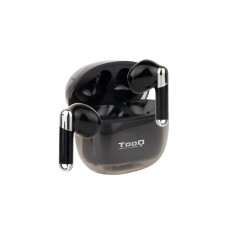 Onyx Auriculares Inalámbricos + Micrófono Bluetooth con Estuche de Carga, Negros