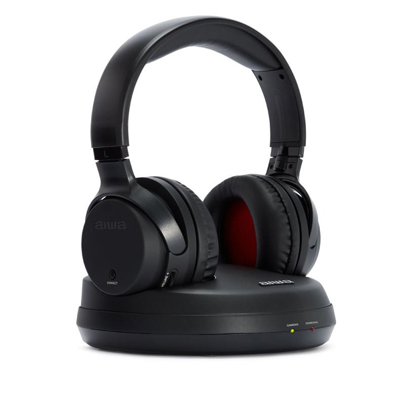 WHF-880 auricular y casco Auriculares Inalámbrico Diadema Música Base de carga Negro