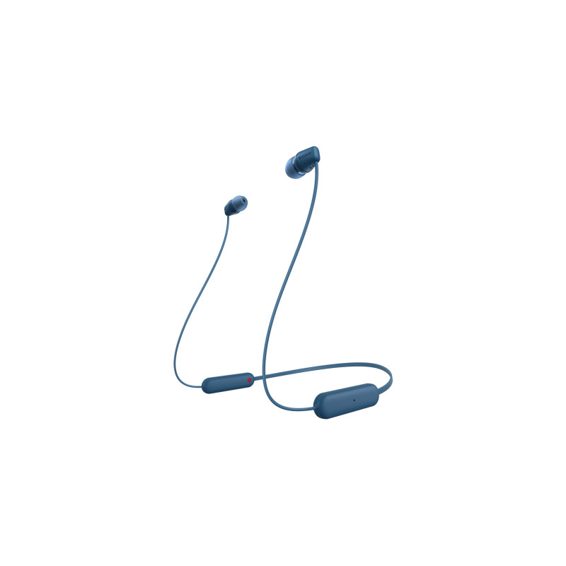 WI-C100 Auriculares Inalámbrico Dentro de oído Llamadas/Música Bluetooth Azul