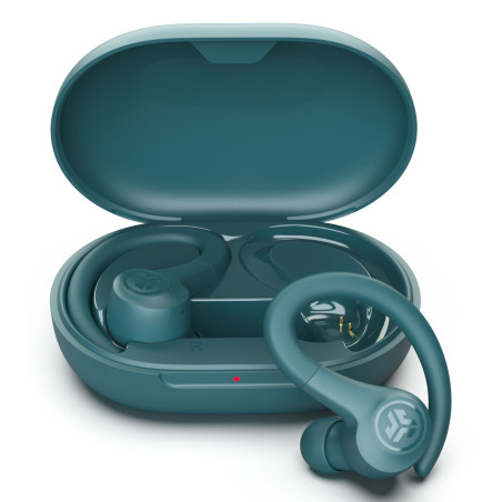 Go Air Sport Auriculares True Wireless Stereo (TWS) gancho de oreja Deportes Bluetooth Verde azulado