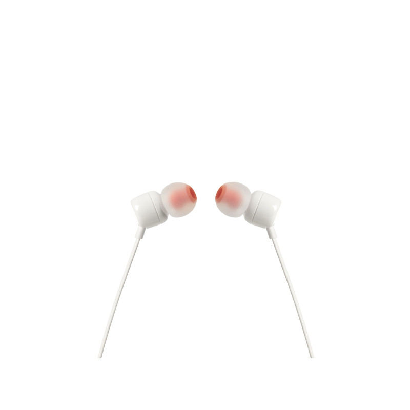 Tune 110 Auriculares Alámbrico Dentro de oído Música Bluetooth Blanco