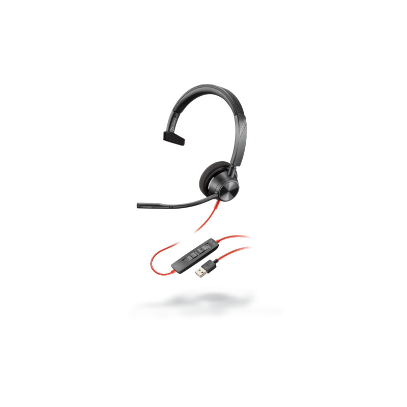 3310 Auriculares Alámbrico Diadema Llamadas/Música USB tipo A Negro