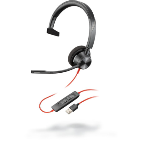 3310 Auriculares Alámbrico Diadema Llamadas/Música USB tipo A Negro