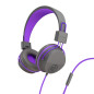 IEUHJKSTUDIORGRYPRP6 auricular y casco Auriculares Alámbrico Diadema Música Azul, Grafito, Púrpura