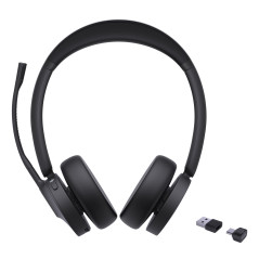 BH70 Dual Teams USB-C/A Headset Auriculares Inalámbrico Diadema Oficina/Centro de llamadas USB Type-C / USB Type-A Bluetooth Negro