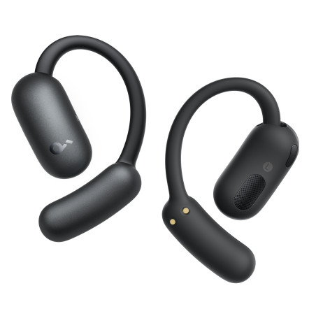 AeroFit 2 Auriculares Inalámbrico De oreja abierta Llamadas/Música/Deporte/Uso diario Bluetooth Negro