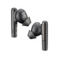 Intrauriculares Poly Voyager Free 60+ UC color Negro Carbono +Adaptador USB_C BT700 +Estuche de carga con pantalla táctil