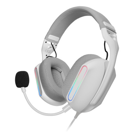 MH-PROW Auriculares Alámbrico Diadema Juego USB tipo A Blanco