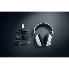 BlackShark V3 Pro Auriculares Inalámbrico y alámbrico Diadema Juego USB tipo A Bluetooth Blanco