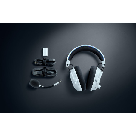BlackShark V3 Pro Auriculares Inalámbrico y alámbrico Diadema Juego USB tipo A Bluetooth Blanco