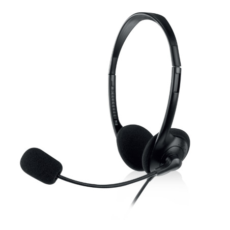 EW3568 auricular y casco Auriculares Alámbrico Diadema Calls/Music USB tipo A Negro
