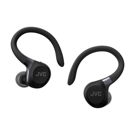 HA-EC75T-B-U auricular y casco Auriculares Inalámbrico gancho de oreja Deportes Bluetooth Negro