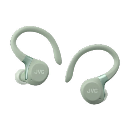 HA-EC75T-G-U auricular y casco Auriculares Inalámbrico gancho de oreja Deportes Bluetooth Verde