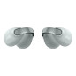 HA-NP1T Auriculares True Wireless Stereo (TWS) Clip de oreja Llamadas/Música USB Tipo C Bluetooth Gris, Plata