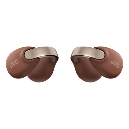 HA-NP1T Auriculares True Wireless Stereo (TWS) Clip de oreja Llamadas/Música USB Tipo C Bluetooth Marrón, Plata
