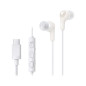 HA-FR9UC Auriculares Alámbrico Dentro de oído Llamadas/Música USB Tipo C Blanco