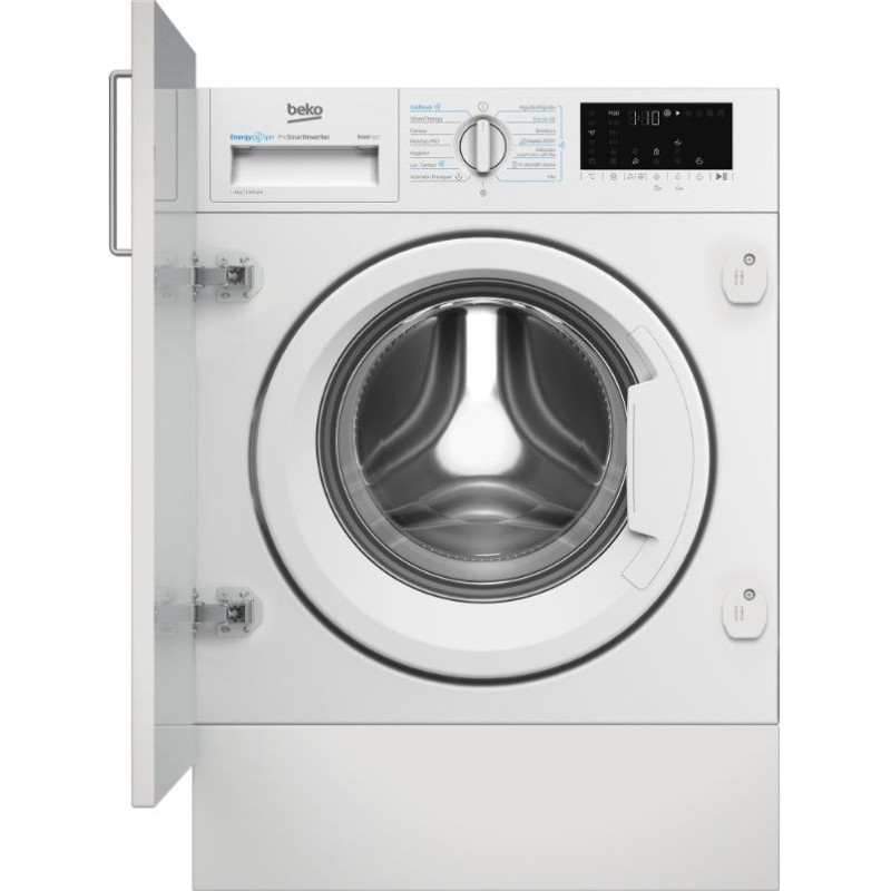 Lavadora Beko B3WBT48435WB, 8kg, 1400rpm, A, Integ