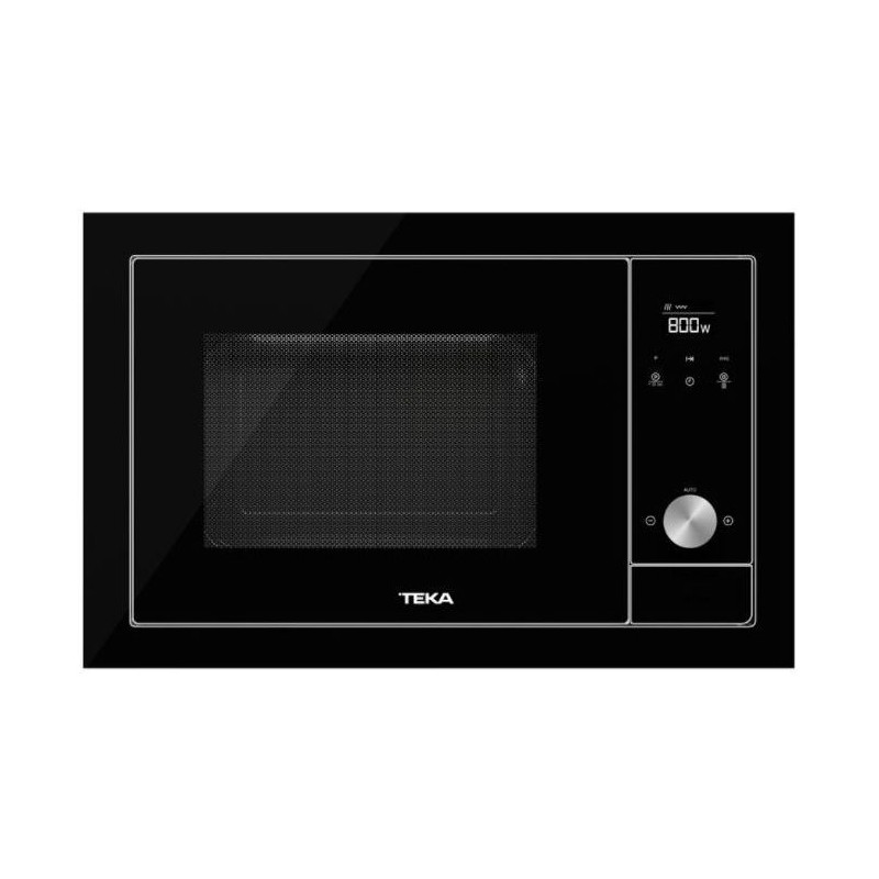 Microondas Teka ML8200BIS, Cristal negro, 20L, Gri