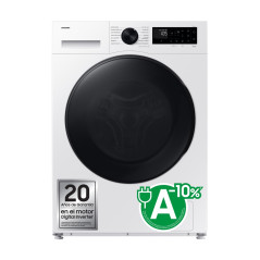 Lavasecadora Samsung WD90DG5G34BEEC, 9/5kg, A-10%/