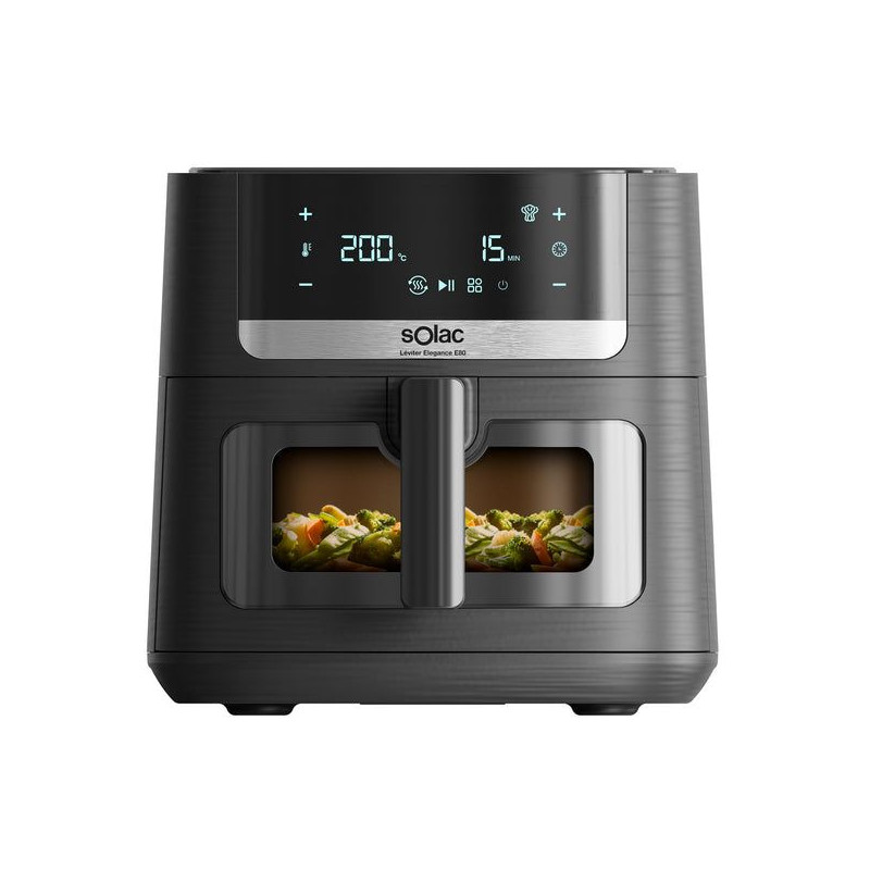 Air Fryer Leviter Digital Solac 8(FA1801) DOBLE RE
