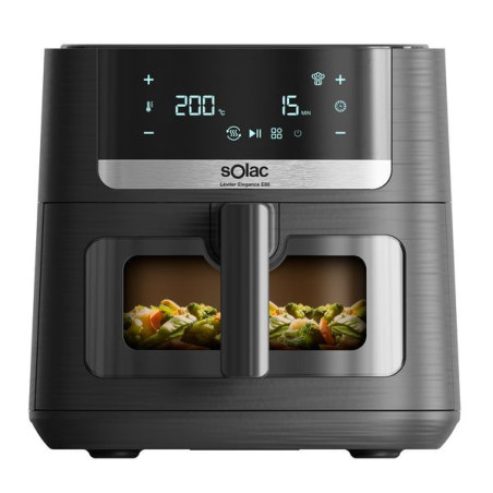 Air Fryer Leviter Digital Solac 8(FA1801) DOBLE RE