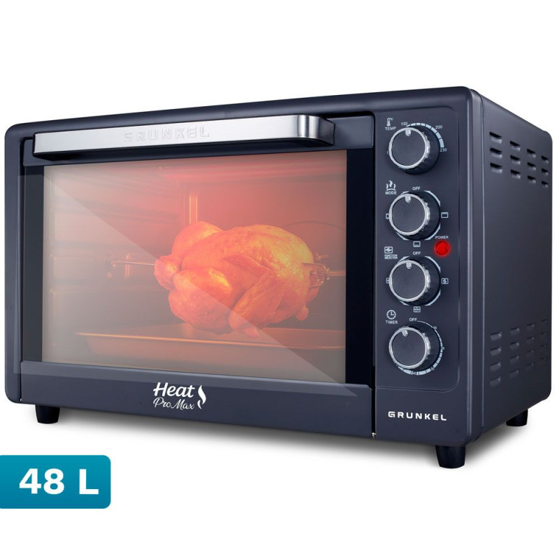Horno Sobremesa Grunkel HR48PROMAX, 48L, 2000w