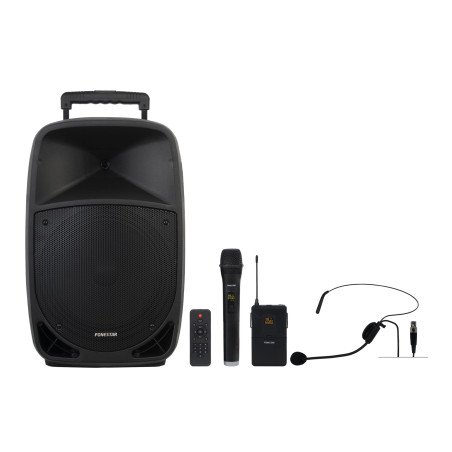 MALIBU-312 altavoz Negro Inalámbrico y alámbrico 250 W