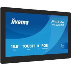 TW1623AS-B3P pantalla para PC 39,6 cm (15.6) 1920 x 1080 Pixeles Full HD LED Pantalla táctil Negro