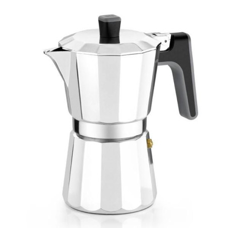 Cafetera acero Bra A170484, 12 tazas perfecta