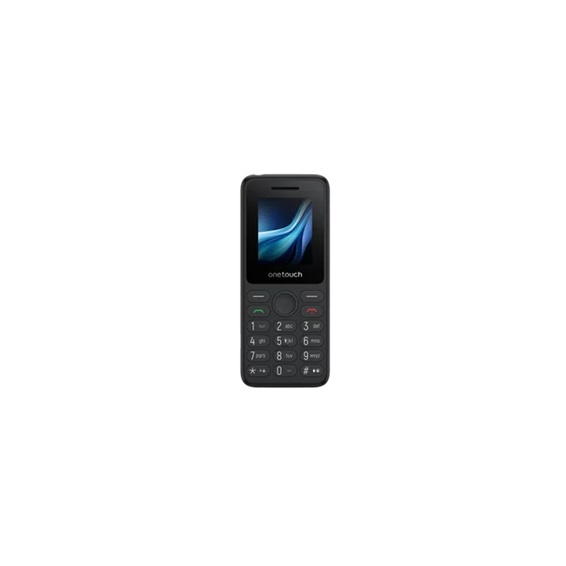 OneTouch 5041 4,57 cm (1.8) 82,8 g Negro Teléfono para personas mayores