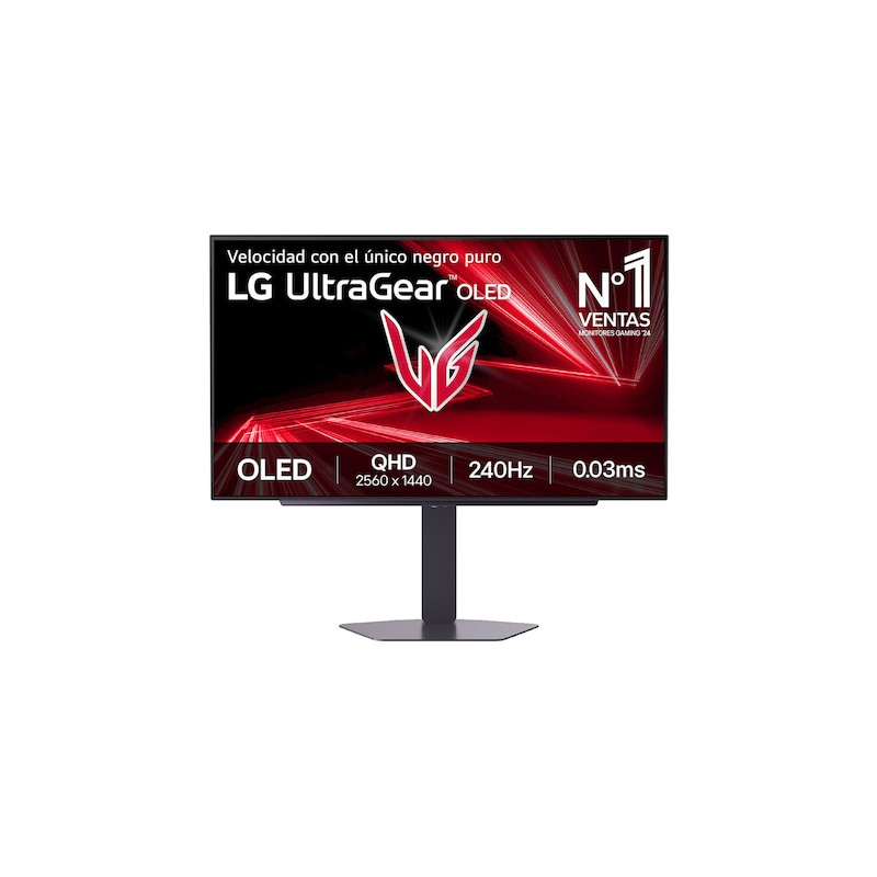 27GX704A-B pantalla para PC 68,6 cm (27) 2560 x 1440 Pixeles Quad HD OLED Negro