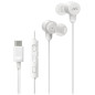 HAFR29UCA Auriculares Alámbrico Dentro de oído Llamadas/Música USB Tipo C Blanco