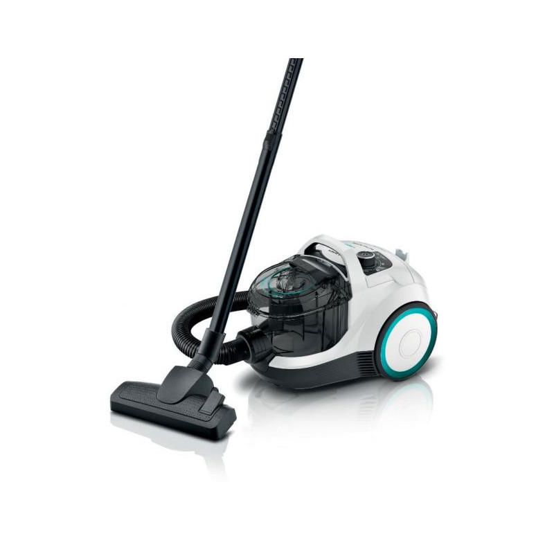 Aspirador s/bolsa Bosch BGC21HYG1, 78db, blanco