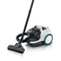 Aspirador s/bolsa Bosch BGC21HYG1, 78db, blanco