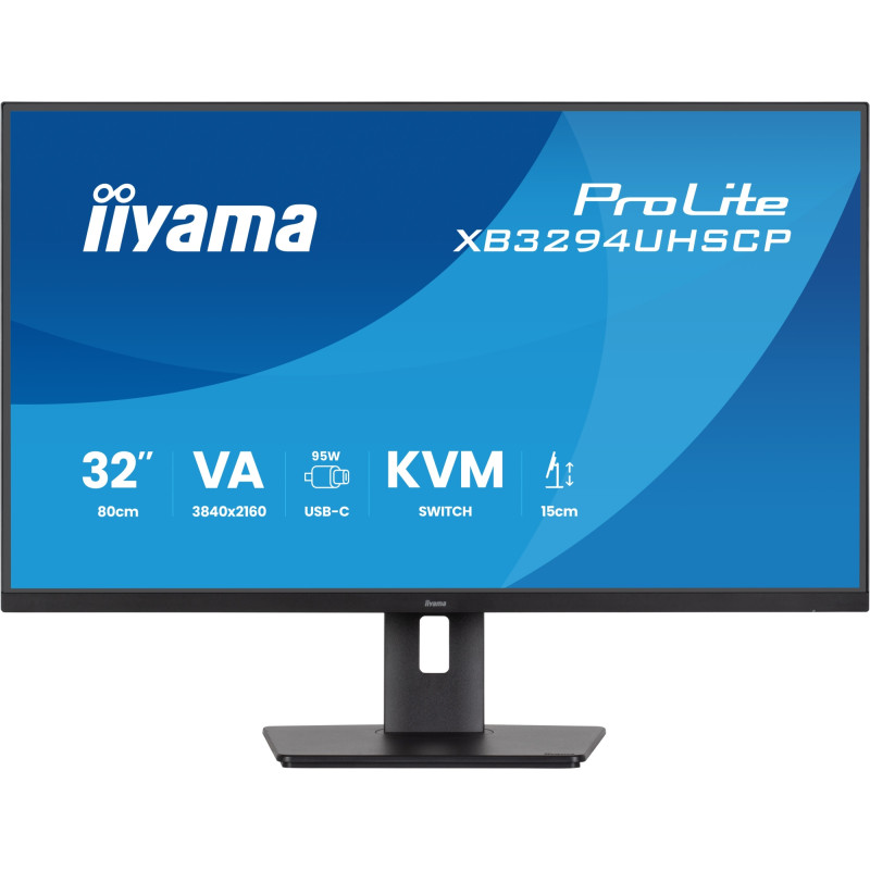 ProLite XB3294UHSCP-B1 pantalla para PC 80 cm (31.5) 3840 x 2160 Pixeles 4K Ultra HD Negro