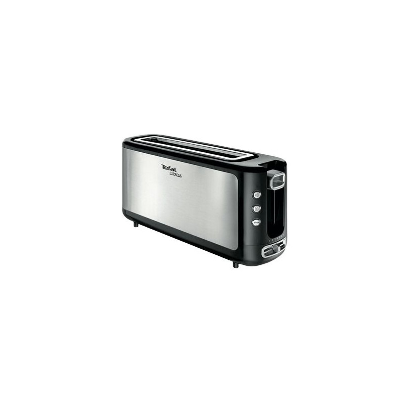 Tostador Tefal TL305E, inox, 1000w, ranura larga