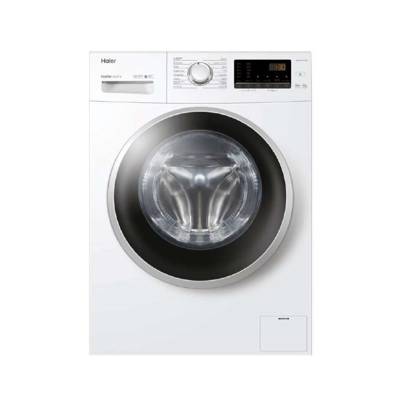 Lavadora Haier HW80BP1439NIB, 8kg, 1400rpm, A, inv