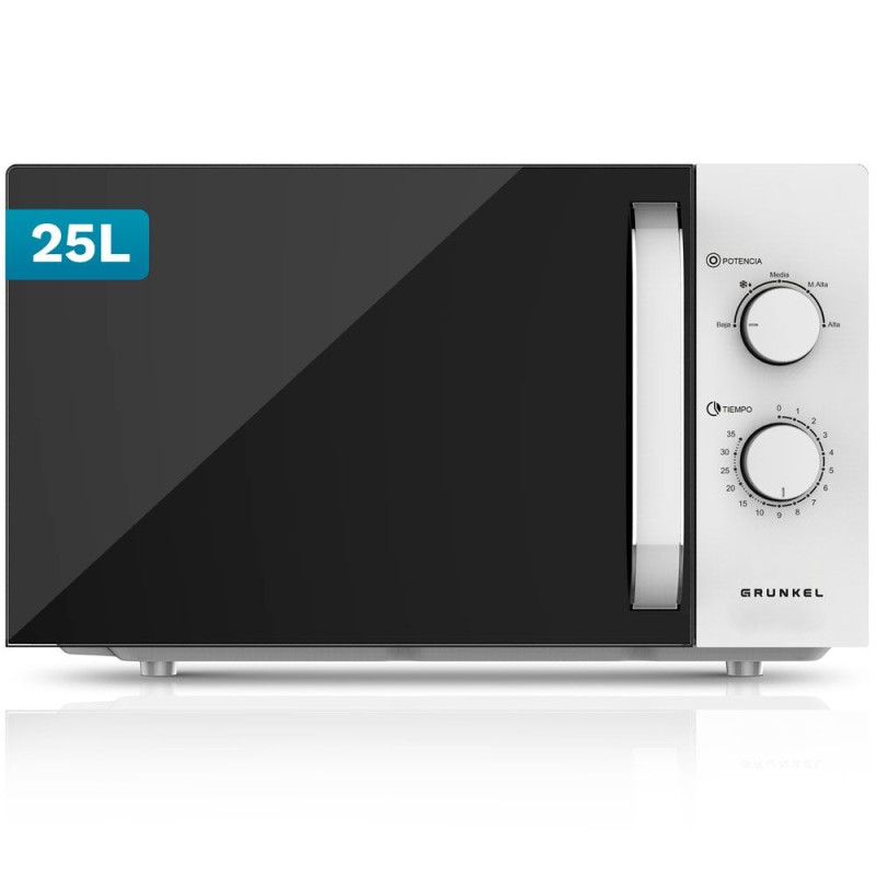 Microondas Grunkel MW25EASY, 25L, 850w