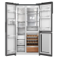 Frigorifico SbS Teka RLF85950, 183x91x71cm, E, Neg Frigorifico SbS Teka RLF85950, 183x91x71cm, E, Neg