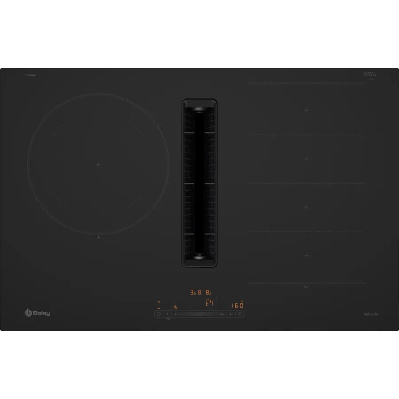 Induccion Balay 3EBC989MH, 2 zonas, 80cm, c/extrac