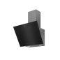 Campana Beko BHCA96641BBHS, 90cm, Inclinada, Negro