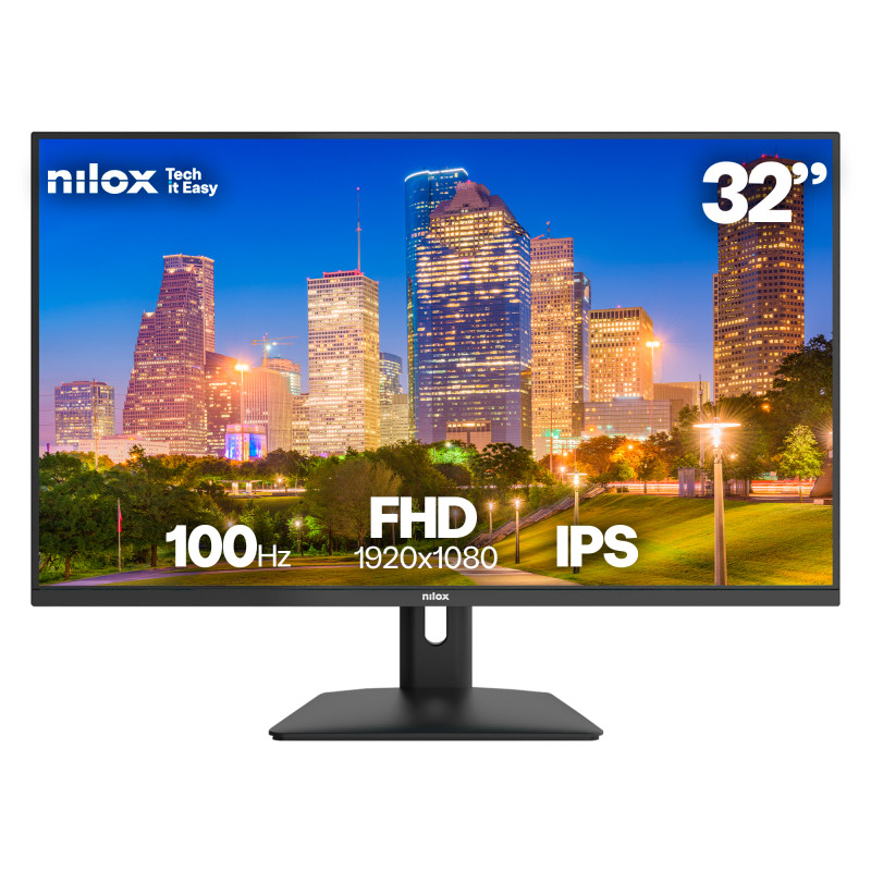 MONITOR 32 IPS 4MS HDMI VGA 100HZ pantalla para PC 81,3 cm (32) 1920 x 1080 Pixeles Full HD LCD