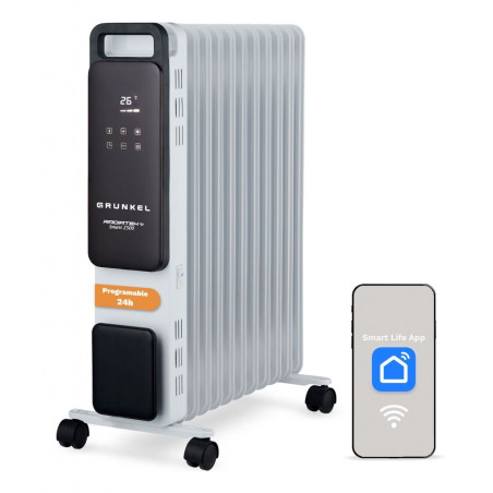 Radiador Aceite Grunkel RD2500PRO, Digital, 2500w,